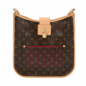 LOUIS VUITTON Monogram Perfo Musette Fuchsia Pink Shoulder Bag